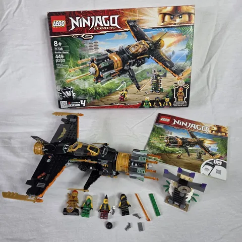 LEGO NINJAGO Legacy Boulder Blaster 71736 With Manual & Box *READ*