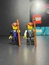New Ninjago Young Lord Garmadon And Young Master Wu Custom Lego Minifigure 71861