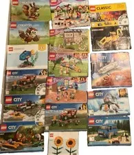 LEGO Illustrated Instruction Manual Booklet Lot, Mixed Themes 31044 41111