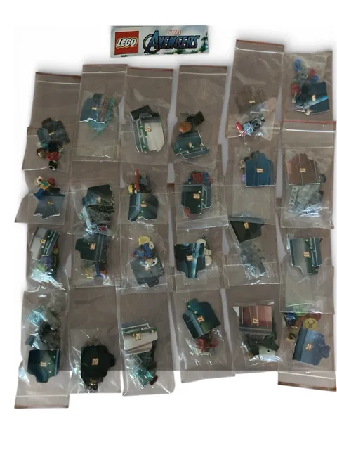 Lego Marvel Avengers 76196 Advent Calendar Holiday Pieces Complete Set