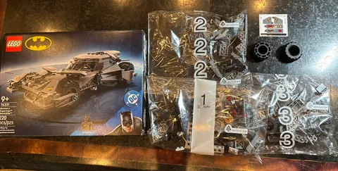 LEGO DC Batman v Superman Batmobile 76331 BUILD ONLY *No Minifigs *No Manual