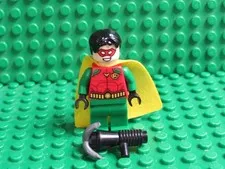 LEGO Robin Minifigure Red Mask Juniors Cape DC Super Heroes 10753 sh514 RM23