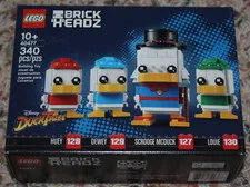 Lego Disney BrickHeadz Scrooge McDuck, Huey, Dewey, Louie 40477. New; sealed box