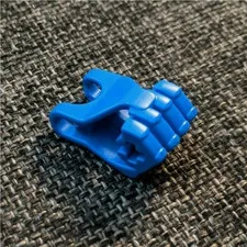 Lego 93575 1x Blue Bionicle Fist with Axle Hole