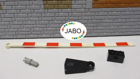 (H7/45) Lego 4512pb01 Barrier with 70163 Weight Level Crossing 4539 7835 7866
