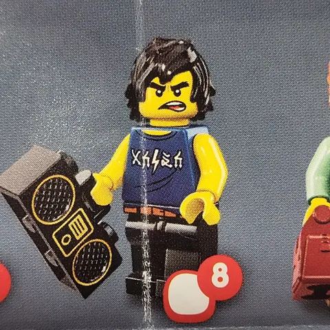 LEGO Minifigures  Ninjago  Movie 71019 #8 COLE New Open