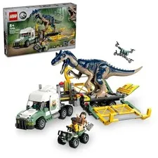 LEGO Jurassic World Dinosaur Mission Allosaurus Transport Truck Toy 76966