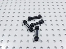 LEGO Lot of 4 Black Extended Hilts Weapon Minifig BI