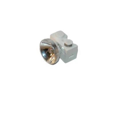 Lego® 9V TRAIN Railway Electric Light Brick 2x1 1x2 WHITE COVER