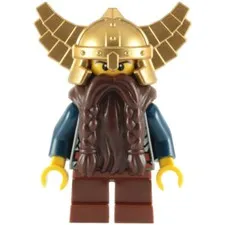 LEGO Castle - Dwarf Minifigure 7979 New