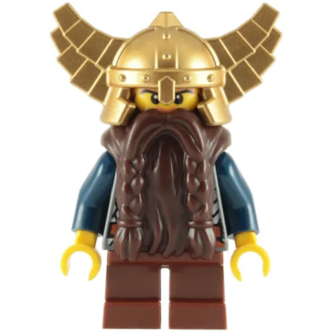 LEGO Castle - Dwarf Minifigure 7979 New