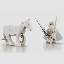 LEGO Gandalf the White & Shadowfax Horse 11377 Lord of the Rings Minas Tirith