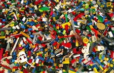 11 Pounds Bulk Lot Of Legos & Mega Bloks. Huge Assortment. Vintage to Modern.
