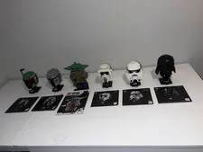 LEGO Star Wars Helmet Collection Lot 6 Retired Sets 75304 75318 75277 75276 7532