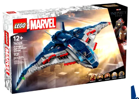 LEGO Marvel 76325 Avengers Age of Ultron Quinjet 1131pc New Sealed