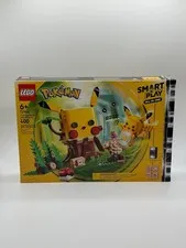 LEGO Pokémon 72164 Training House with Pikachu Smart Play Set, 400 Pieces, Box
