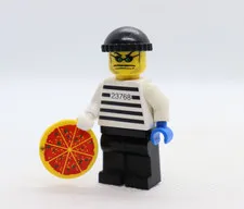 Brickster w/ Pizza 6735 6732 6739 Island Xtreme Stunts game LEGO® Minifigure
