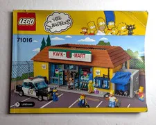 Lego 71016 Simpsons Kwik-E-Mart INSTRUCTION MANUAL ONLY NO BRICKS
