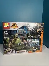 LEGO Jurassic World:  76949 - Giganotosaurus & Therizinosaurus Attack - NEW