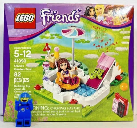 LEGO 41090 Friends Olivia's Garden Pool New Sealed Retired Beach City NISB
