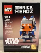 LEGO Star Wars BrickHeadz 40539 Ahsoka Tano - NEW Sealed Mint Box Retired #150