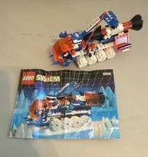LEGO Ice Planet 2002: Ice-Sat V (6898) 99% Complete (Missing 1 Piece) W/instruct
