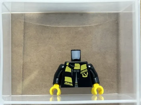 LEGO Parts Black Torso Hogwarts Robe Hufflepuff No 973pb4510c01