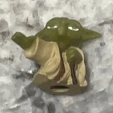 LEGO Star Wars Yoda Plastic Minifigure Torso & Head Piece Green/Tan