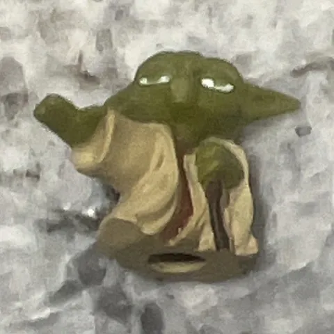 LEGO Star Wars Yoda Plastic Minifigure Torso & Head Piece Green/Tan