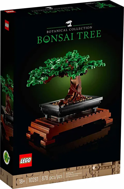 LEGO Botanicals Botanical Collection Bonsai Tree 10281 Set 878 pcs Ages 18+
