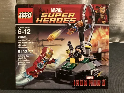 Lego Marvel Iron Man v The Mandarin Ultimate Showdown 76008 Trevor Slattery 2013