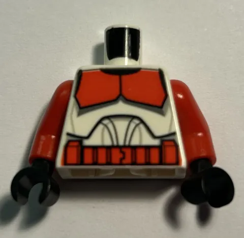 Lego Star Wars Clone Shock Trooper Torso -  USED From sw0531 & Set 75046