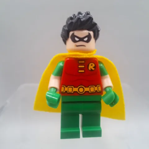 LEGO DC Super Heroes Batman II Robin Minifigure sh0200 Jokerland 76035 Minifig