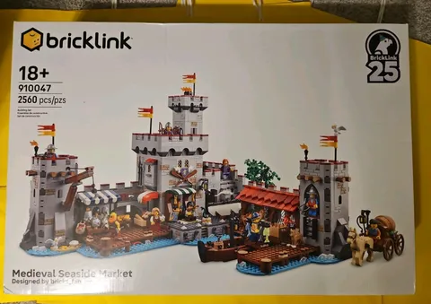 SHIPS FAST! LEGO 910047 - Bricklink Designer Program - Medieval Seaside Market