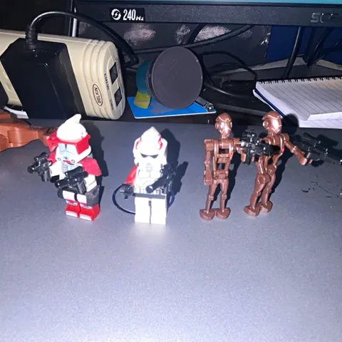 LEGO Star Wars Minifigure Lot 2012 set Retired Clone Troopers & Battle Droids (