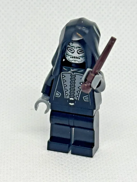 DEATH EATER WITH WAND Lego Harry Potter Minifigure Mini Figure Minifig 76459 NEW