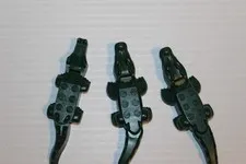 Lego Green Alligators/Crocodiles Lot of 3 