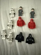 LEGO minifigures set 7264 Star Wars Emperor Palpatine sw0124 (2005) w/ Hood Cape