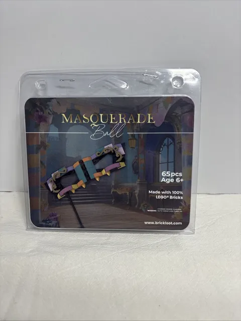 100%Lego Brickloot Masquerade Ball Rare Unopened in box, New With instructions.