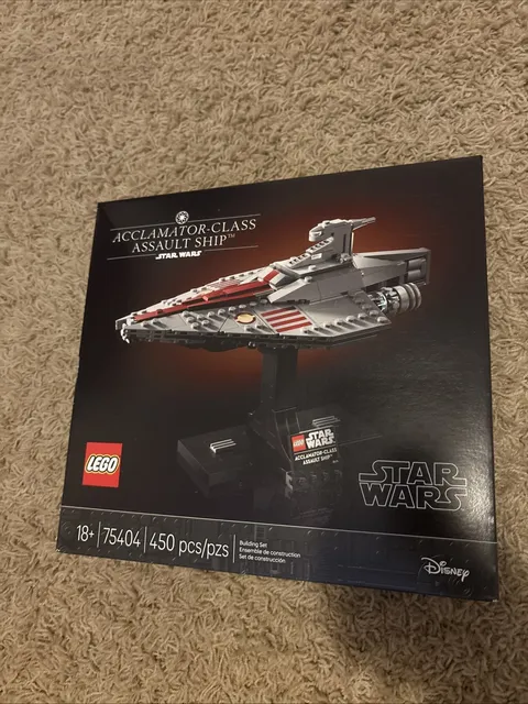 LEGO Star Wars 75404 Acclamator-Class Assault Ship New Sealed Display Set