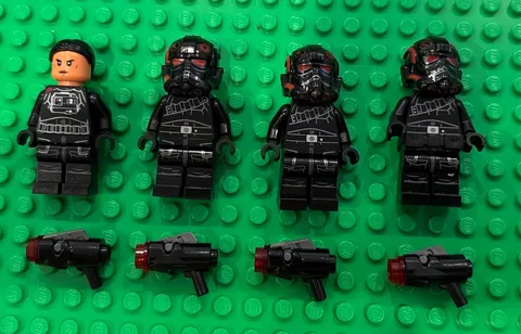 LEGO Star Wars 75226 Inferno Squad Agent X3 Minifigures with Iden Versio Retired