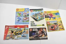 LEGO Instruction Manuals Lot 6162 21204 10666 75194 31055 10692 Genuine Wrapped