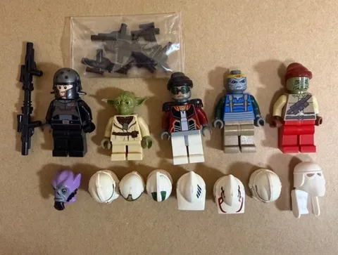 LEGO Minifigure Star Wars Agent Kallus Hondo Ohnaka Lot Set Bulk Sale