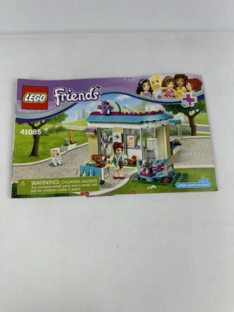 LEGO Instructions Manual ONLY!!! FRIENDS # 41085 Mia's Vet Clinic