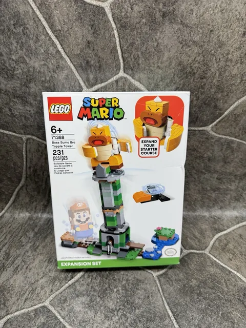 LEGO Super Mario Boss Sumo Bro Topple Tower Expansion Set 71388 - New Sealed