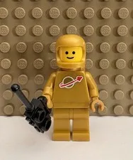 LEGO Classic Space Pearl Gold Minifigure (idea230) - with Walkie Talkie