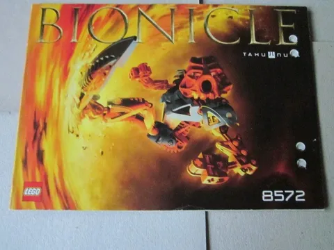 Lego Bionicle Building Instructions Instruction 8572 Tahu Nuva