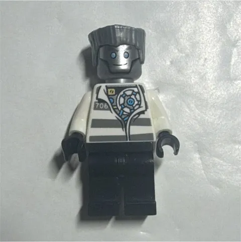 LEGO NINJAGO Zane - Prison Outfit Minifigure njo0233 from set 70591-1