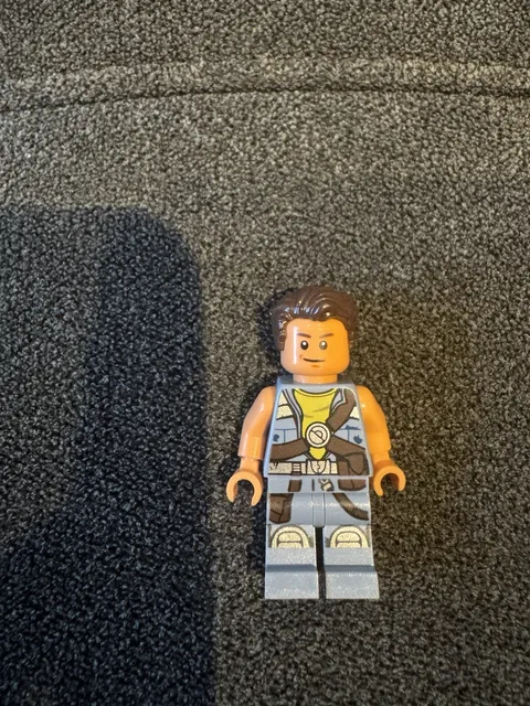 Lego Zander Minifigure Sand Blue Jacket Star Wars 75147 sw0754
