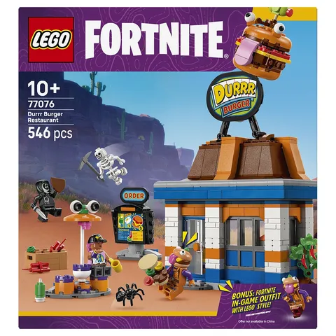 LEGO Fortnite: Durrr Burger Restaurant 546pcs (77076) 10+ New & sealed